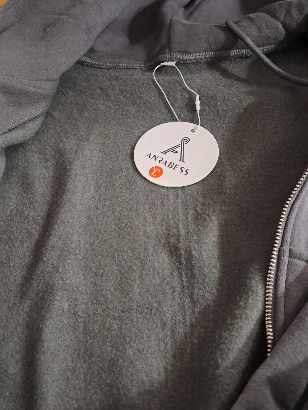 Wide Leg Drawstring Sweatpants - Gray - Picture 7 of 14
